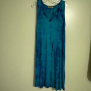 Pure Intent Aline Sleeveless Midi Dress, Size XL